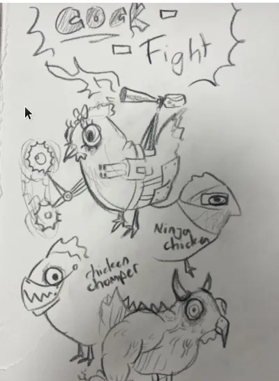 Chicken Recolours Various chicken cariants