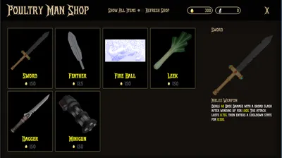 Updated Equipment Shop Updated Equipment Shop