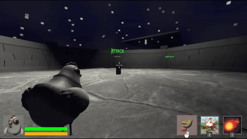 Fire Ball in action
