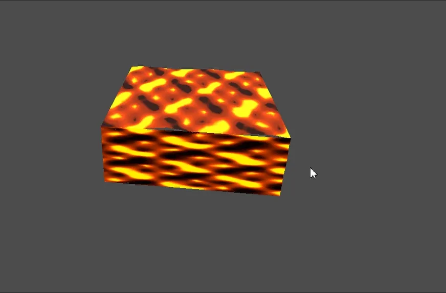 Lava Shader in action