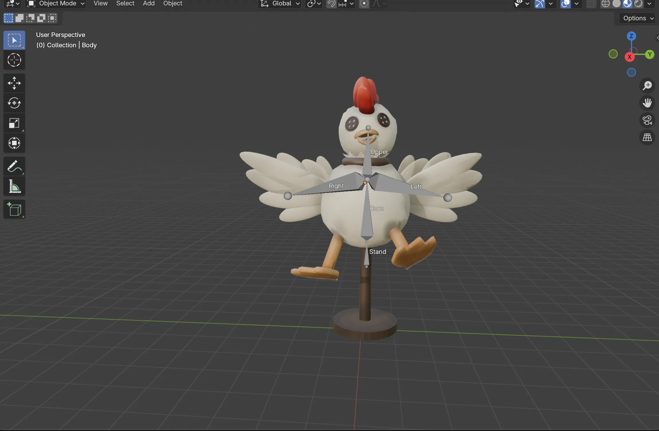 Training Dummy rig